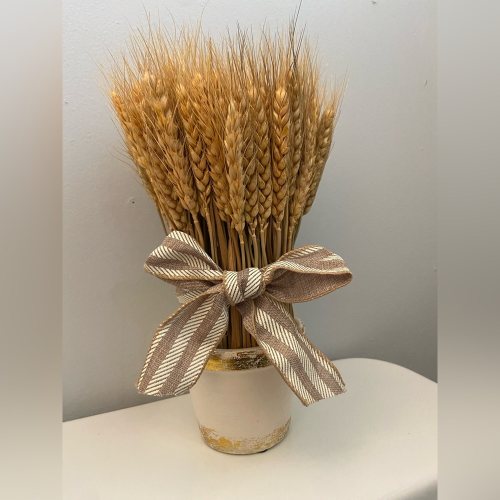 WHEAT PLANT DECOR 🍂